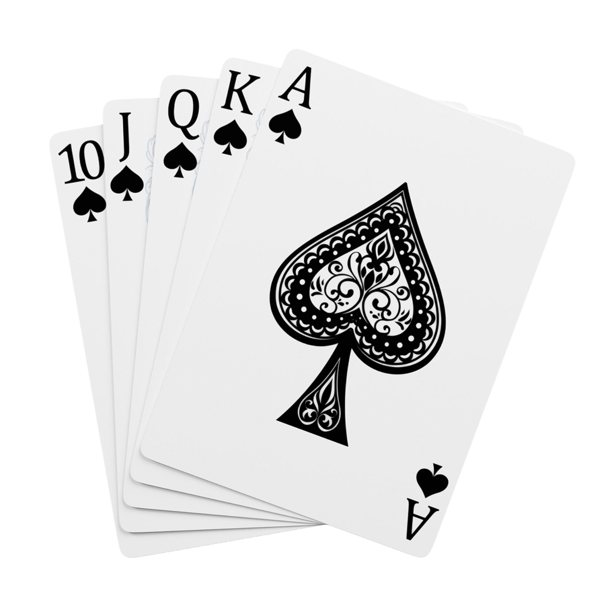 Poker Playing Cards — Custom Bigbarrell Records Casino Deck