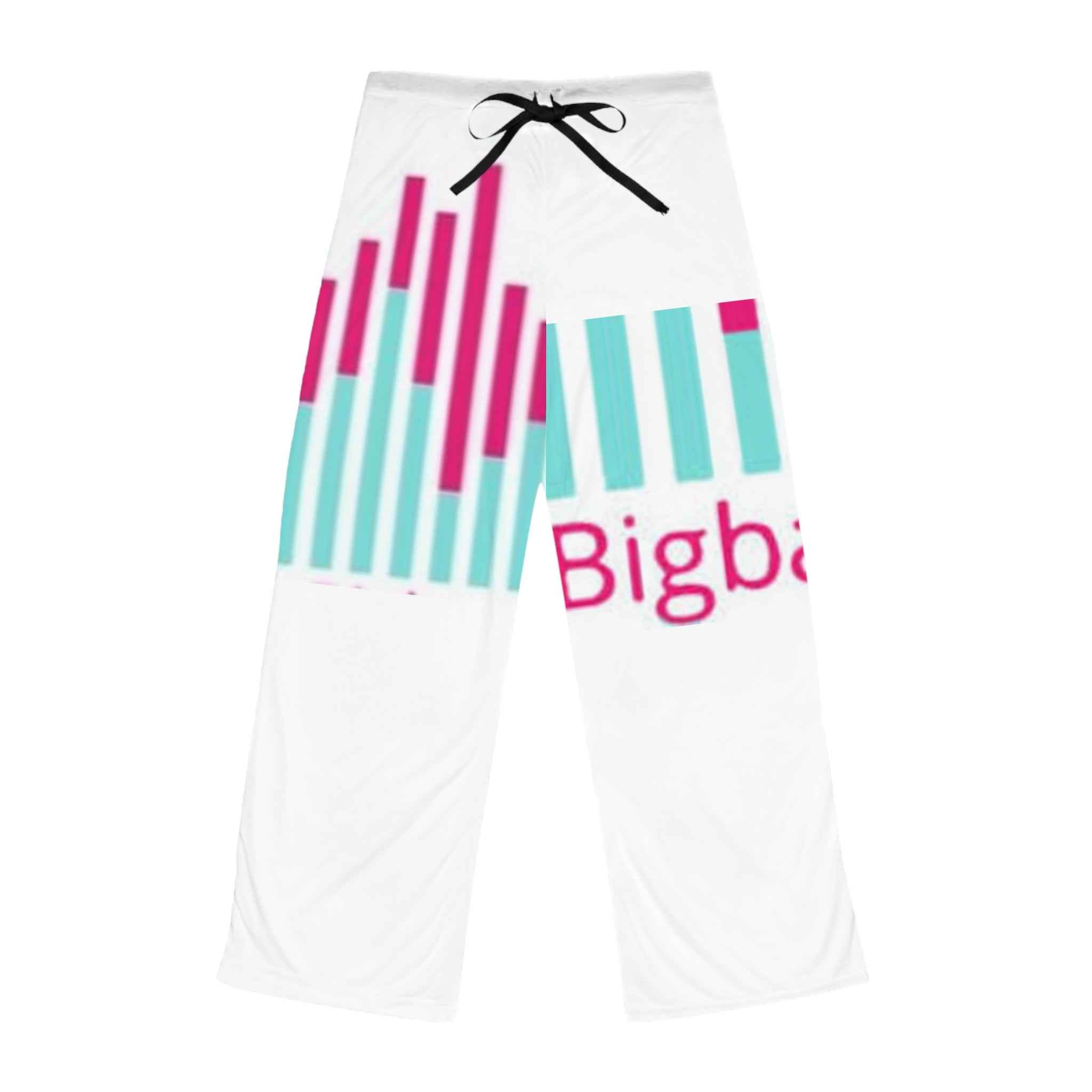 Sleep Pants — Pastel Audio Wave 'Bigba' Graphic Pajama Pants