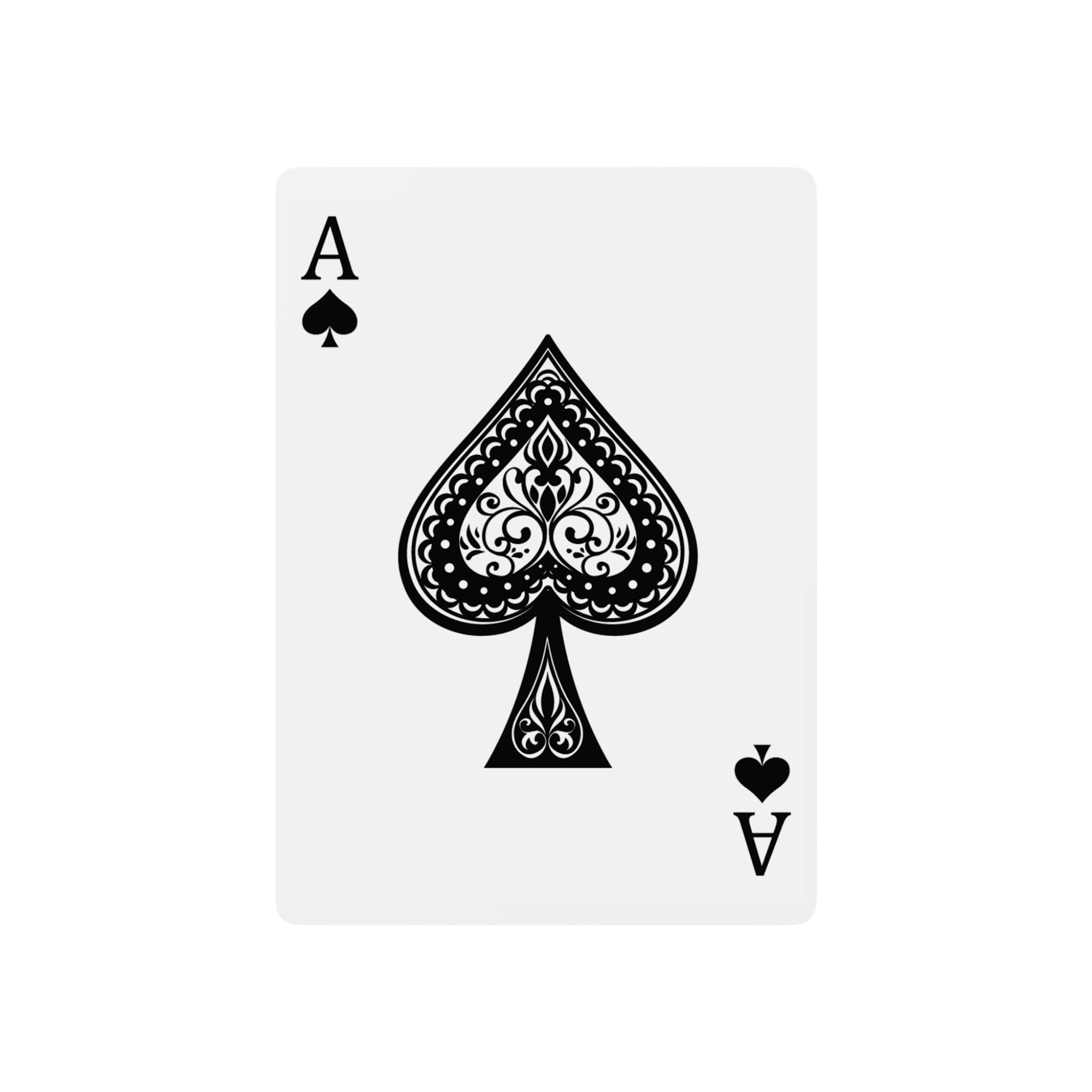 Poker Playing Cards — Custom Bigbarrell Records Casino Deck