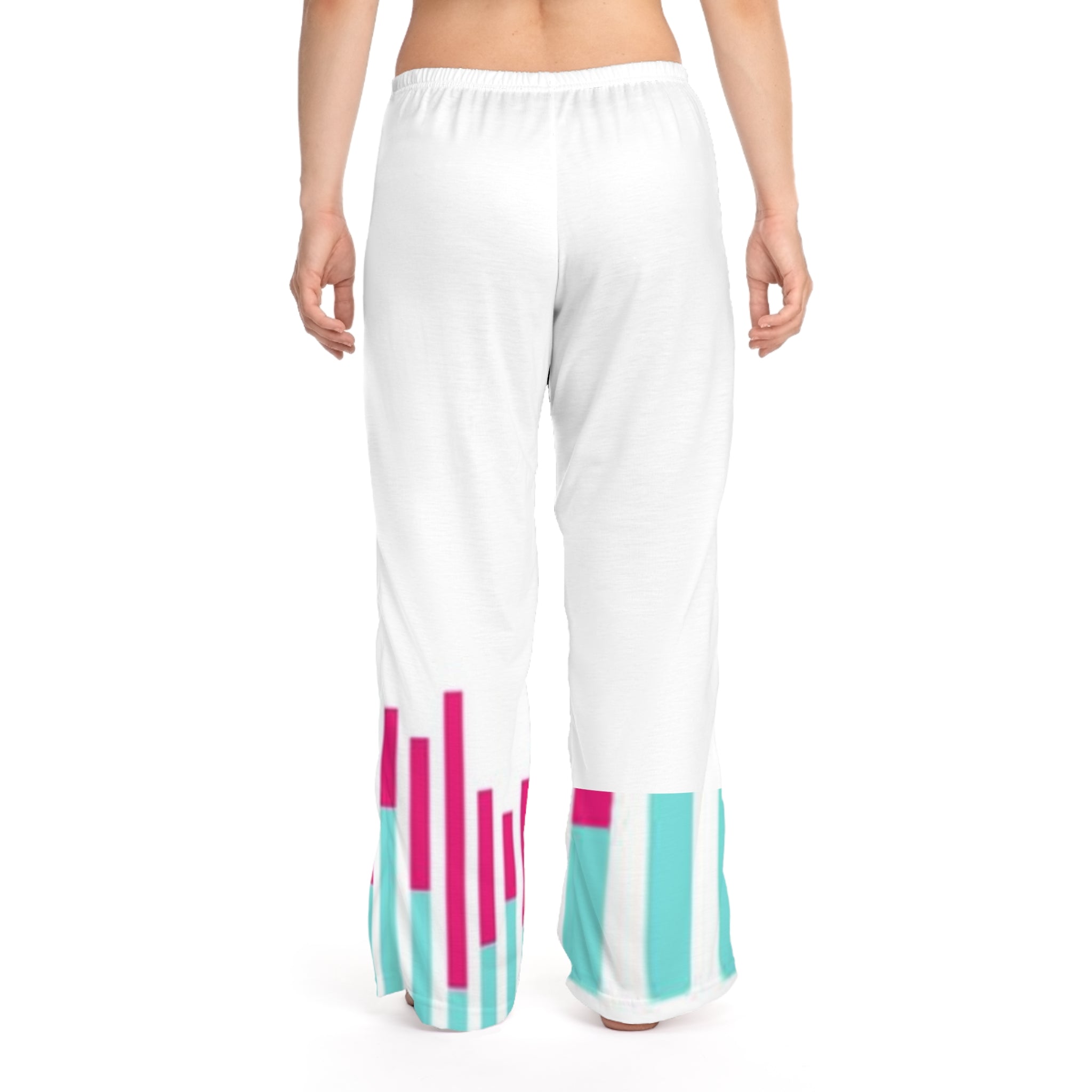 Sleep Pants — Pastel Audio Wave 'Bigba' Graphic Pajama Pants
