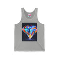 Colorful Diamond Graphic Tank — Vibrant Gemstone Art Tank Top