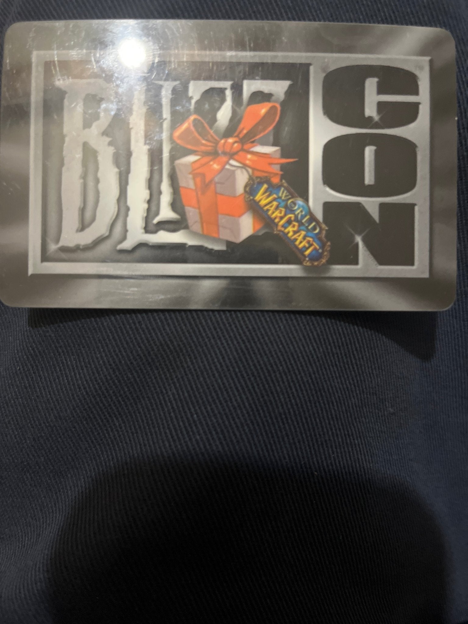 2007 blizzcon Murloc Costume Physical Card - Bigbarrell Records Merchandise