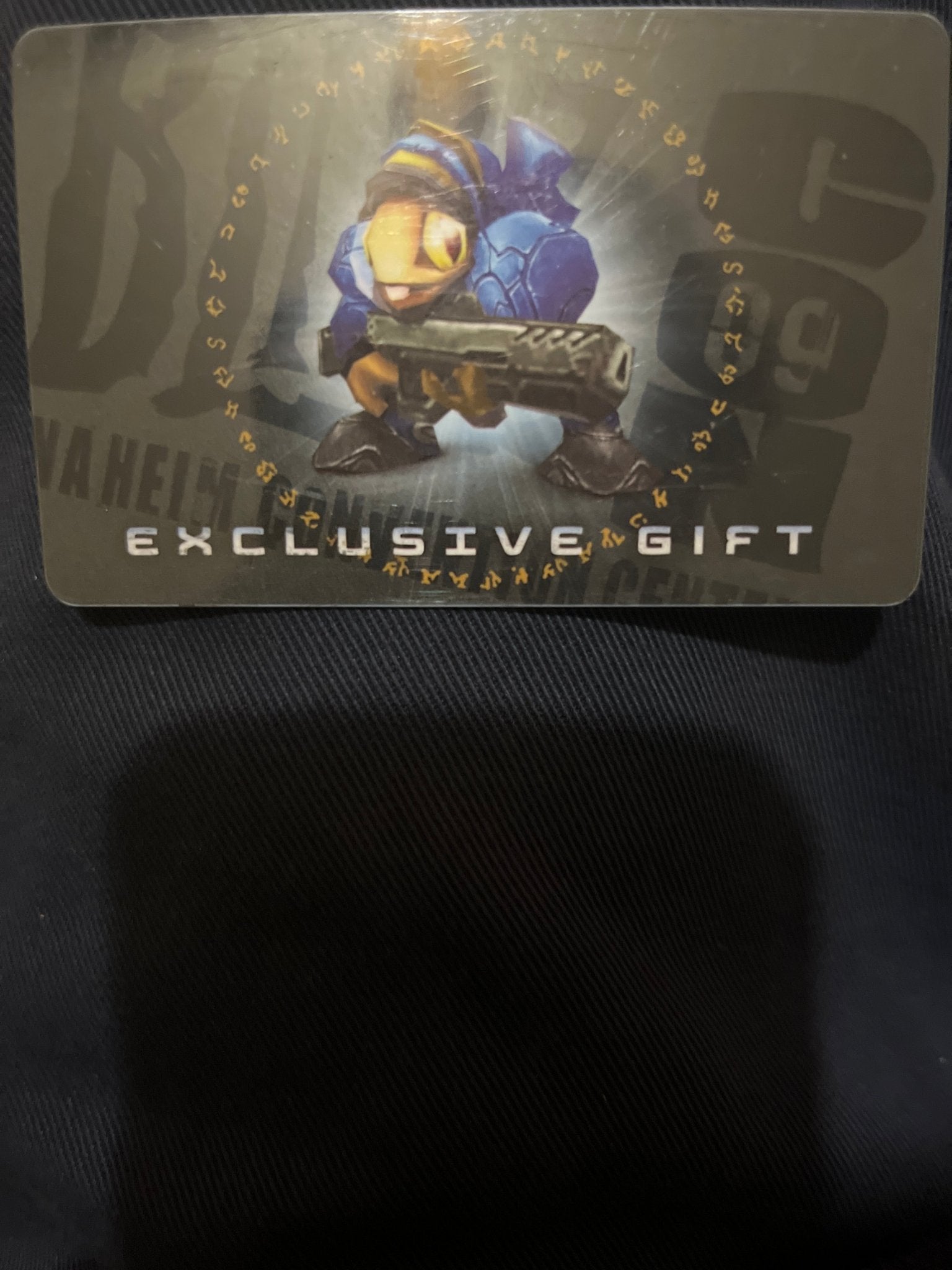 2009 blizzcon space marine pet Physical Card - Bigbarrell Records Merchandise