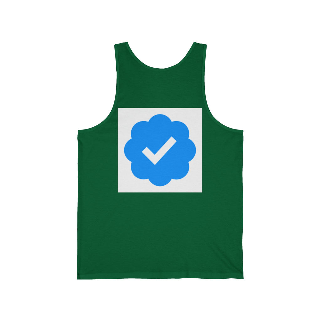 Colorful Diamond Graphic Tank — Vibrant Gemstone Art Tank Top