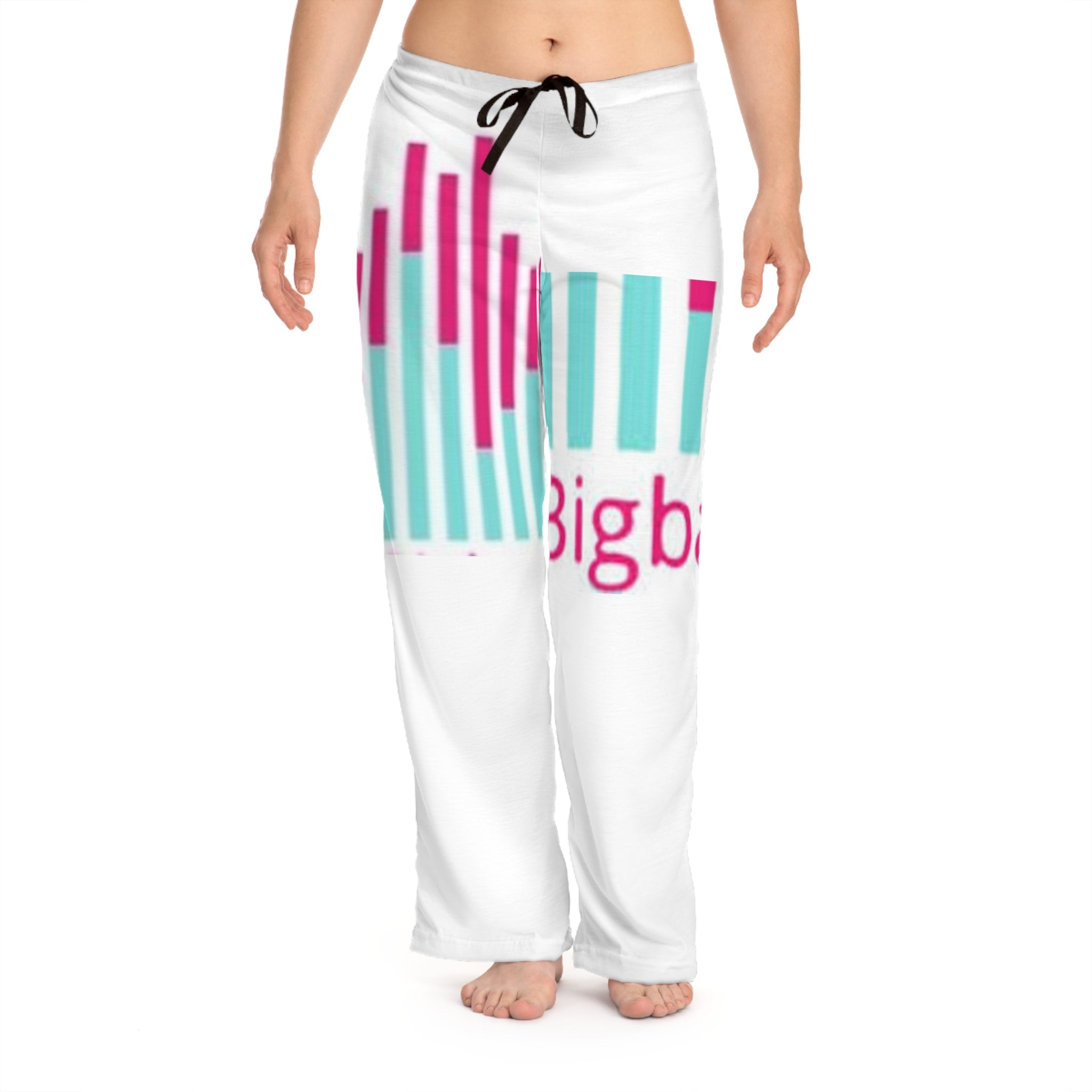 Sleep Pants — Pastel Audio Wave 'Bigba' Graphic Pajama Pants